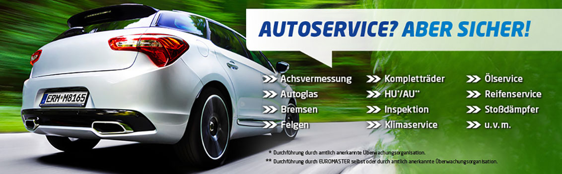 Autoservice? Aber sicher!